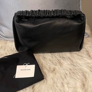 Alexander wang scrunchie leather bag